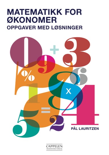 Omslag av "Matematikk for økonomer: Oppgaver med løsninger"
