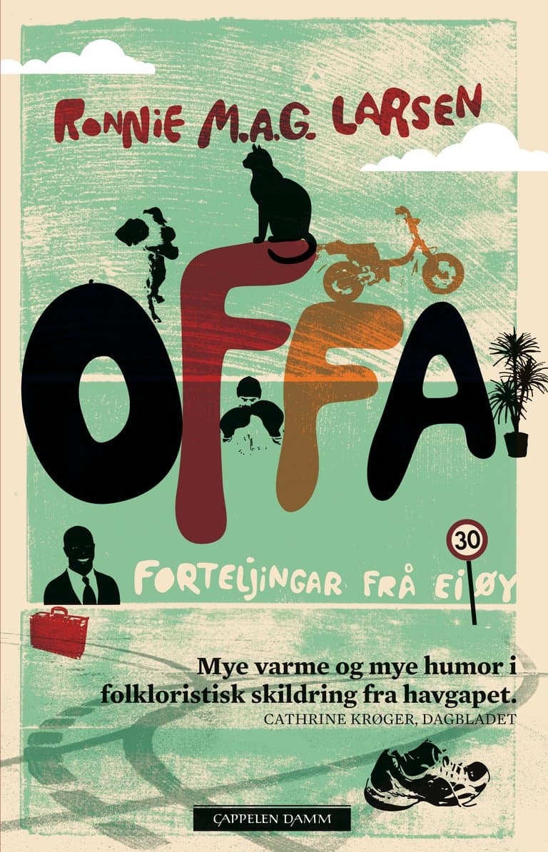 Omslag Offa av Ronnie M.A.G. Larsen (Innbundet)