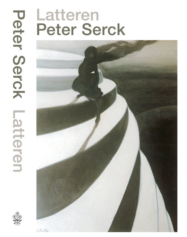 Omslag Latteren av Peter Serck (Innbundet)
