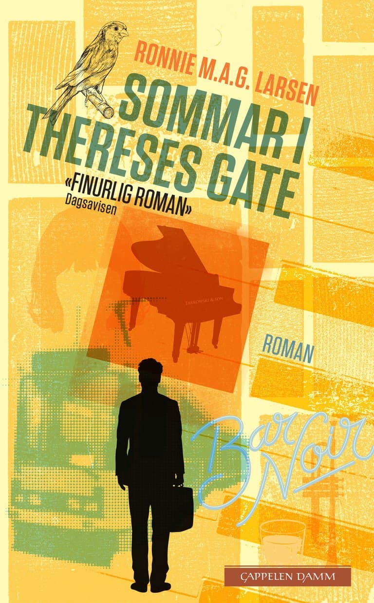 Omslag Sommar i Thereses gate av Ronnie M.A.G. Larsen (Heftet)