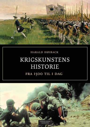 Omslag av "Krigskunstens historie"