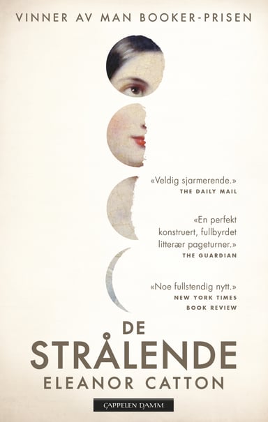 Omslag av "De strålende"