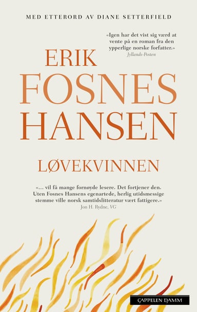 Omslag av "Løvekvinnen"