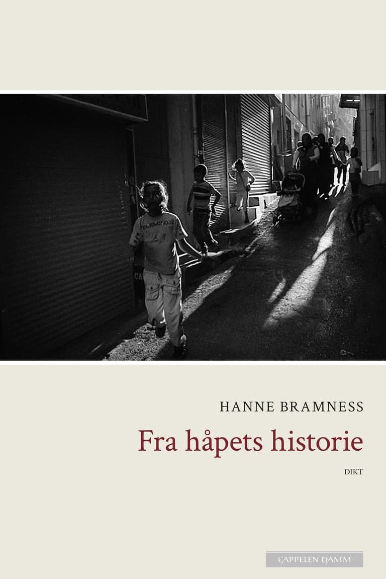 Omslag Fra håpets historie av Hanne Bramness (Innbundet)
