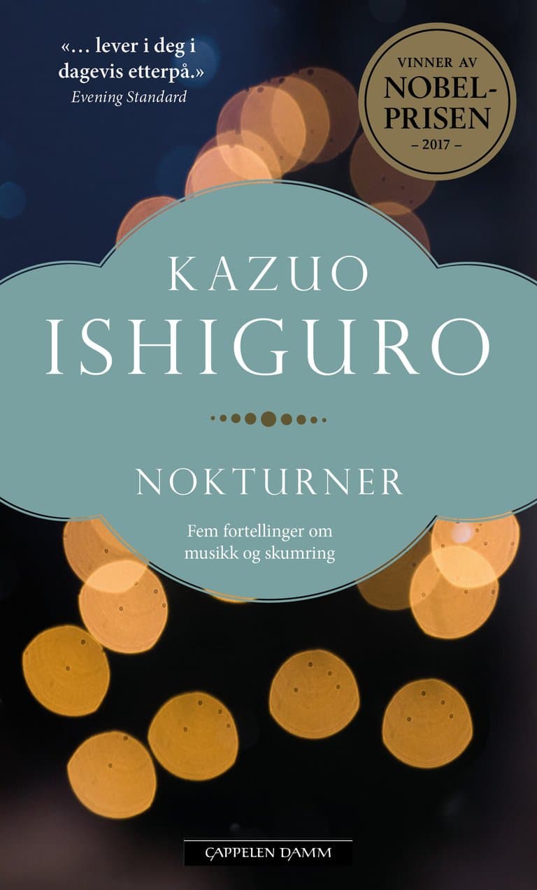 Omslag Nokturner av Kazuo Ishiguro (Heftet)