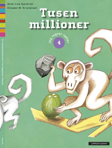 Omslag av "Tusen millioner 4 Jeg regner nøtter"