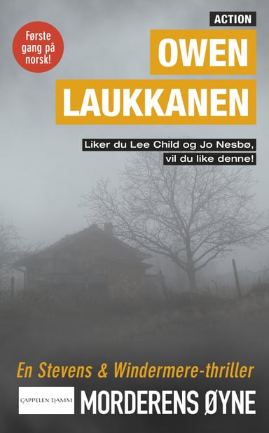 Omslag av "Morderens øyne"