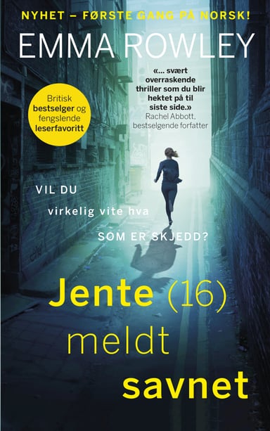 Omslag av "Jente (16) meldt savnet"