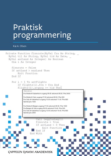 Omslag av "Praktisk programmering"
