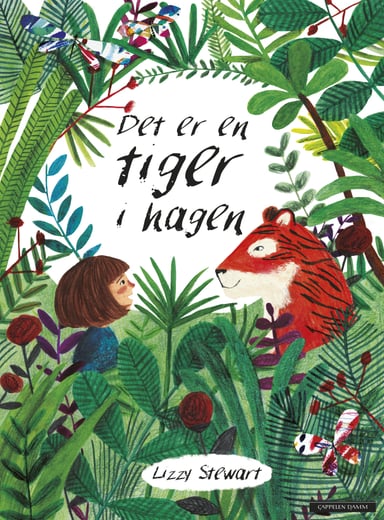 Omslag av "Det er en tiger i hagen"