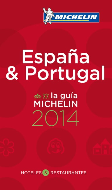 Omslag av "Spania og Portugal 2014 (MI rød guide)"