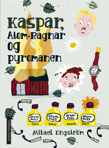 Omslag av "Kaspar, Atom-Ragnar og pyromanen"
