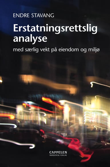 Omslag av "Erstatningsrettslig analyse"