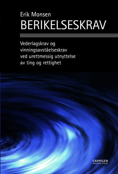 Omslag av "Berikelseskrav"