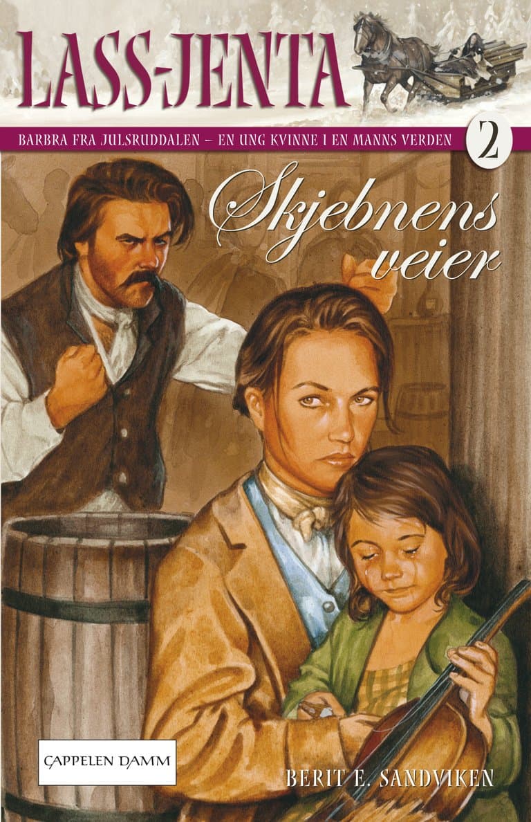Omslag Skjebnens veier av Berit Sandviken (Ebok)