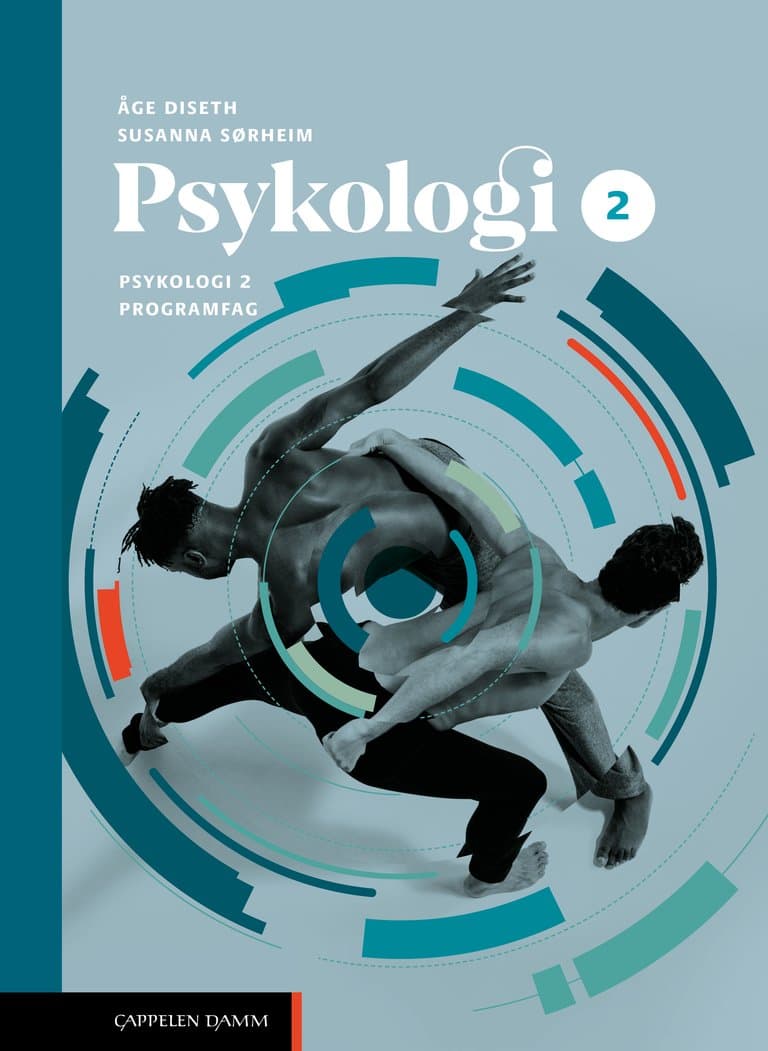 Omslag Psykologi 2 (LK20) av Åge Røssing Diseth og Susanna Sørheim (Heftet)