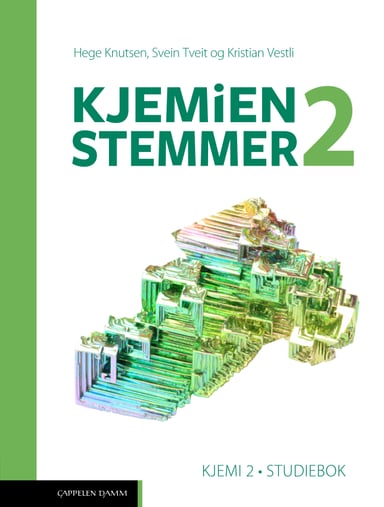 Omslag av "Kjemien stemmer 2 Kjemi 2 Studiebok (2022)"