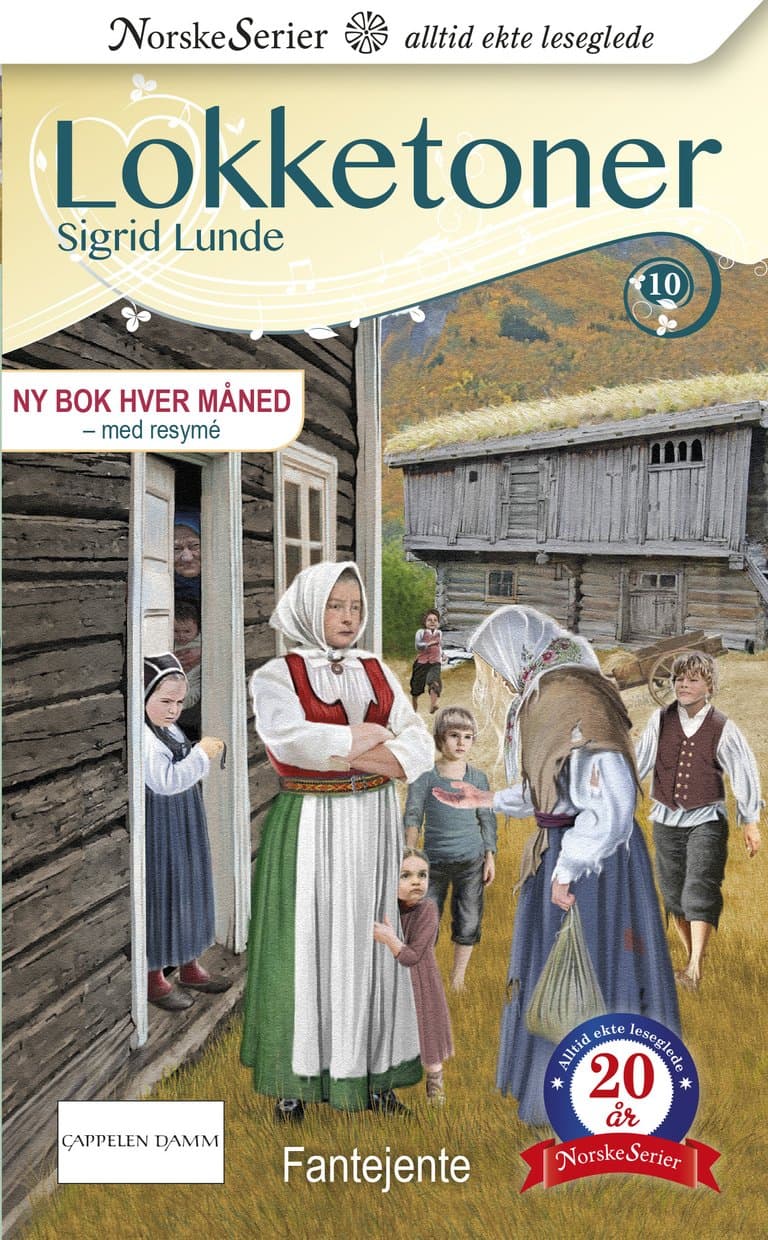 Omslag Fantejente av Sigrid Lunde (Heftet)
