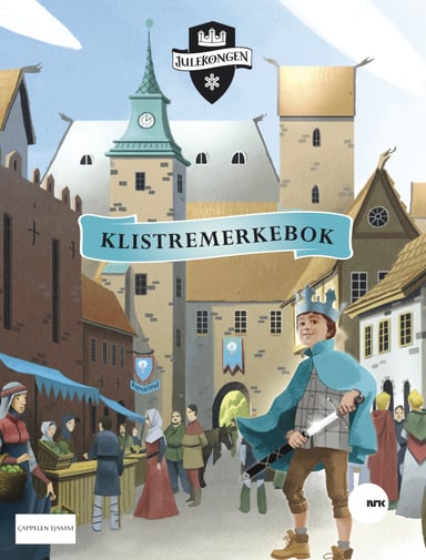 Omslag av "Julekongen klistremerkebok"