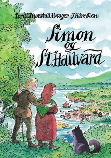 Omslag av "Simon og st.hallvard"