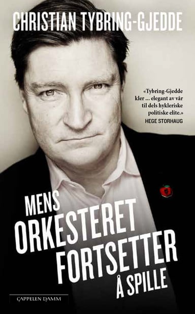 Omslag av "Mens orkesteret fortsetter å spille"