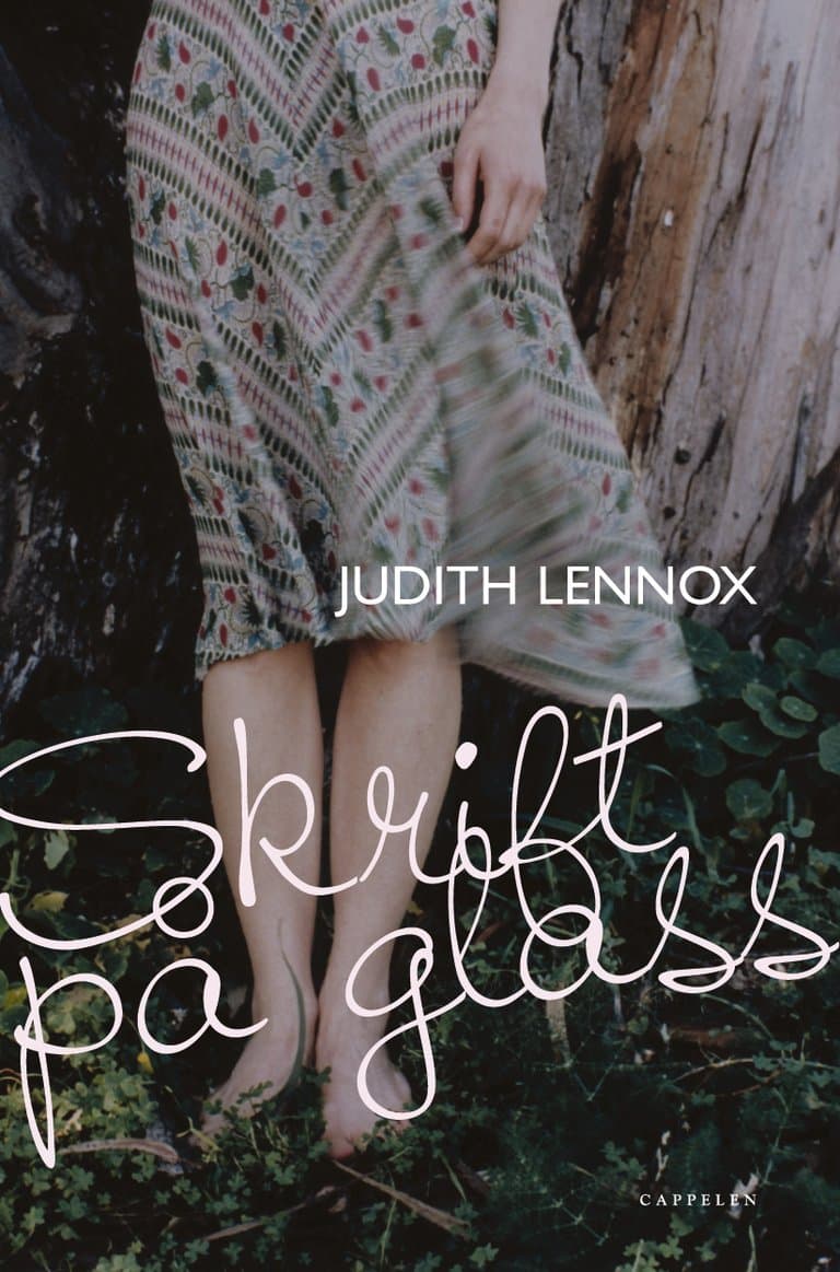 Omslag Skrift på glass av Judith Lennox (Innbundet)