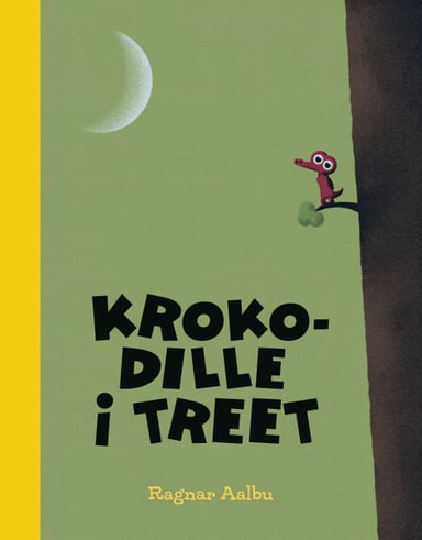 Omslag av "Krokodille i treet"