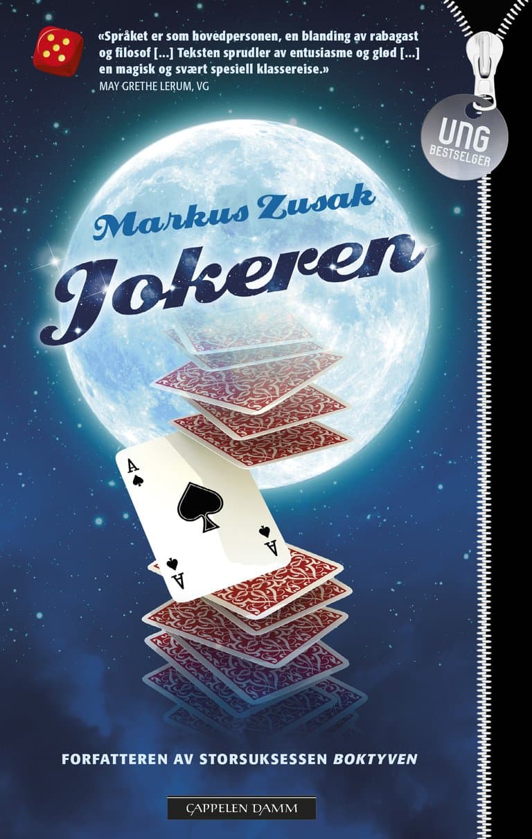 Omslag Jokeren av Markus Zusak (Heftet)