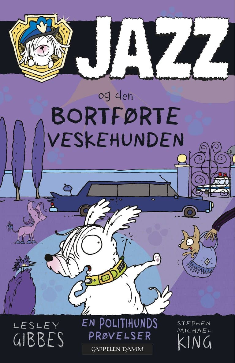 Omslag Jazz og den bortførte veskehunden av Lesley Gibbes (Ebok)