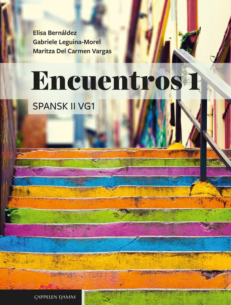 Omslag Encuentros 1 (LK20) av Elisa Muñoz Bernáldez, Gabriele Leguina-Morel og Maritza Del Carmen Vargas (Innbundet)