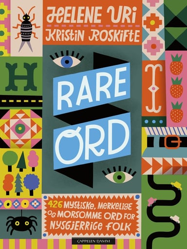 Omslag av "Rare ord"