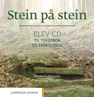 Omslag av "Stein på stein Elev-cd til tekstbok og arbeidsbok"
