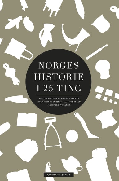 Omslag av "Norges historie i 25 ting"