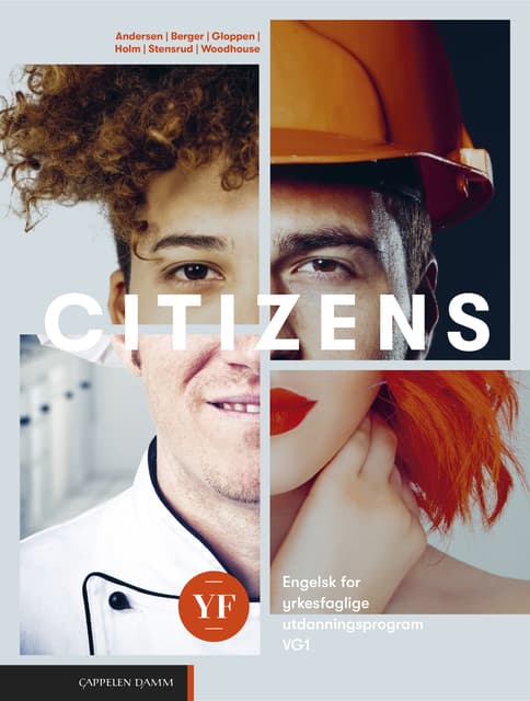 Omslag Citizens YF (LK20) av Vivill Andersen, Kristin Berger, Jaspreet Gloppen, Therese Holm, Monica Stensrud og David Woodhouse (Innbundet)