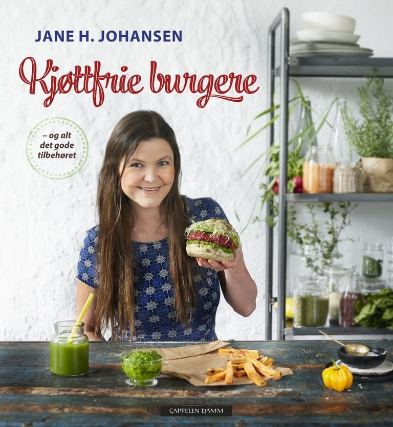 Omslag Kjøttfrie burgere av Jane Helen Johansen (Innbundet)