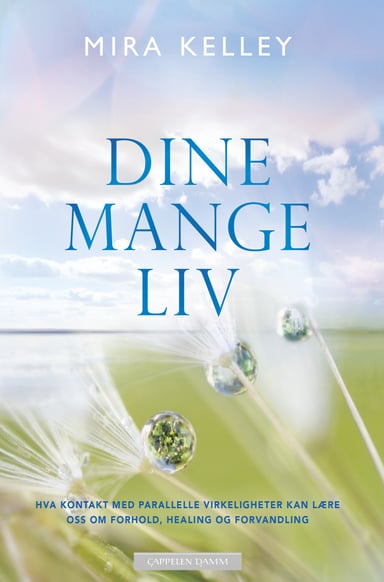 Omslag av "Dine mange liv"