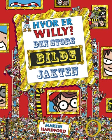 Omslag av "Hvor er Willy? Den store bildejakten"