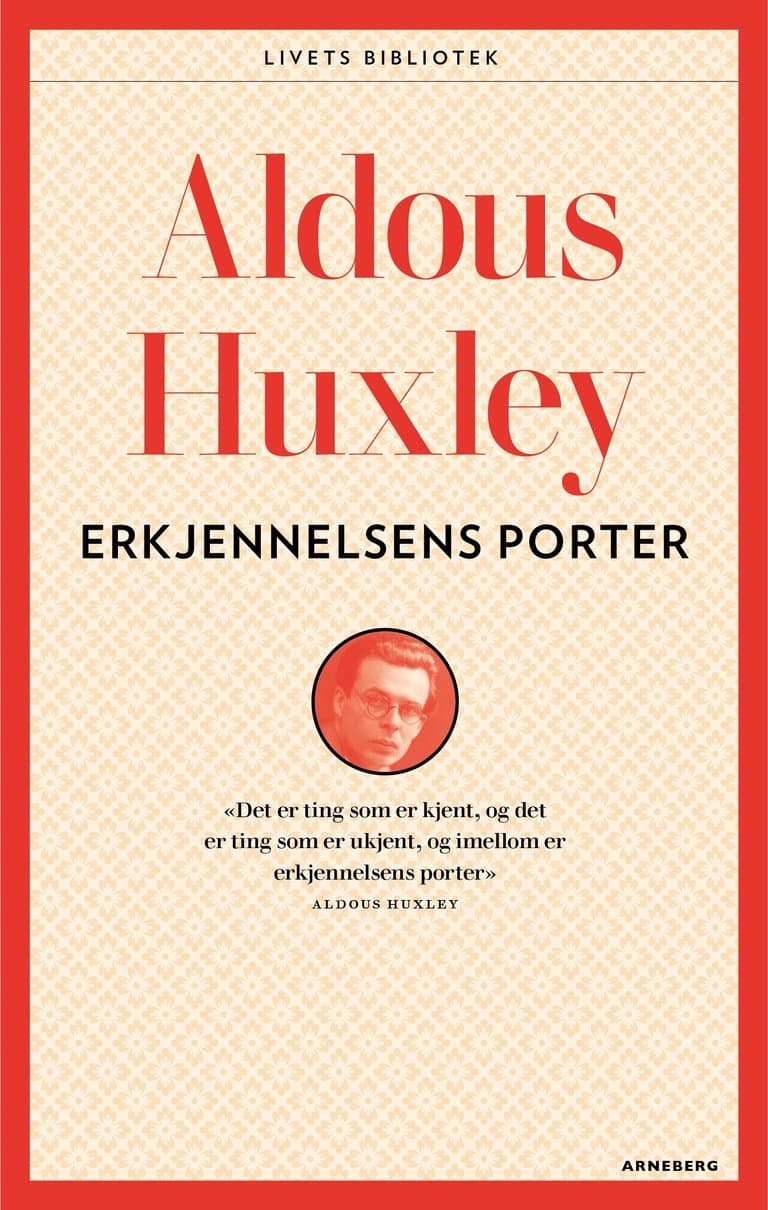 Omslag Erkjennelsens porter av Aldous Huxley (Heftet)
