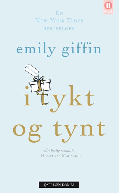 Omslag av "I tykt og tynt"