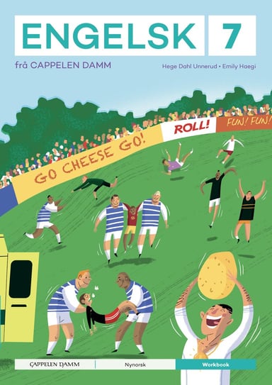Omslag av "Engelsk 7 frå Cappelen Damm Workbook"