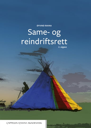 Omslag av "Same- og reindriftsrett"