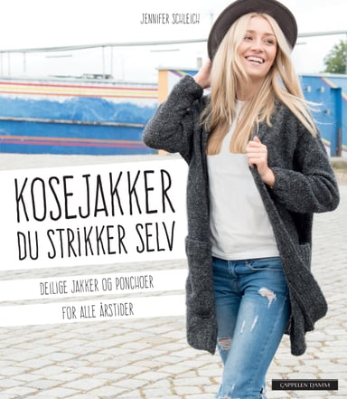 Omslag av "Kosejakker du strikker selv"