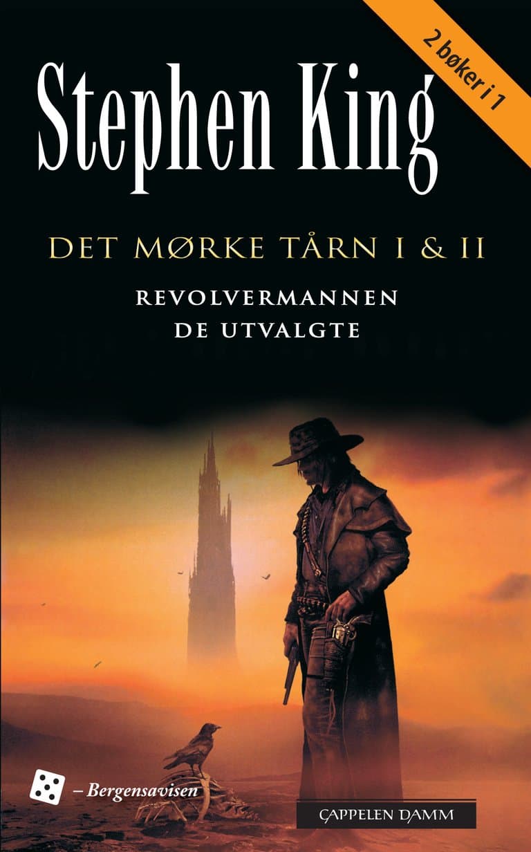 Omslag Det mørke tårn I & II av Stephen King (Heftet)