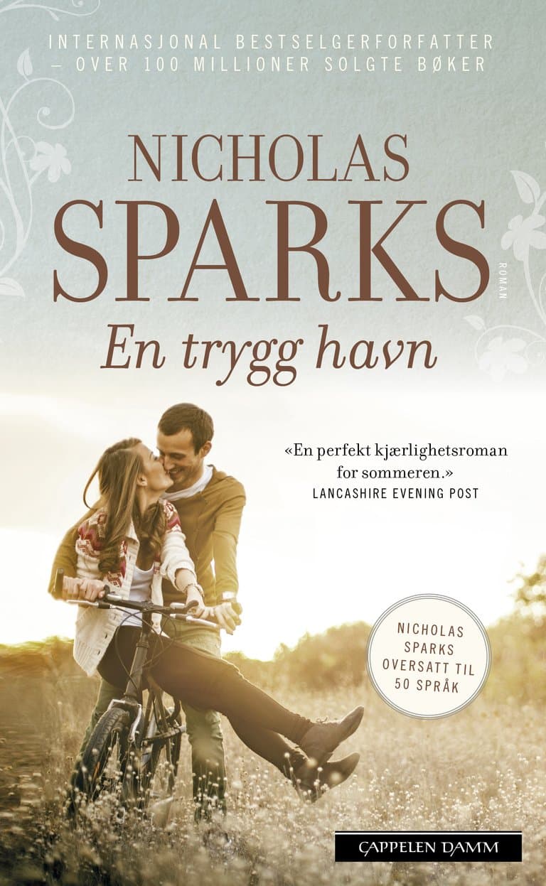 Omslag En trygg havn av Nicholas Sparks (Heftet)