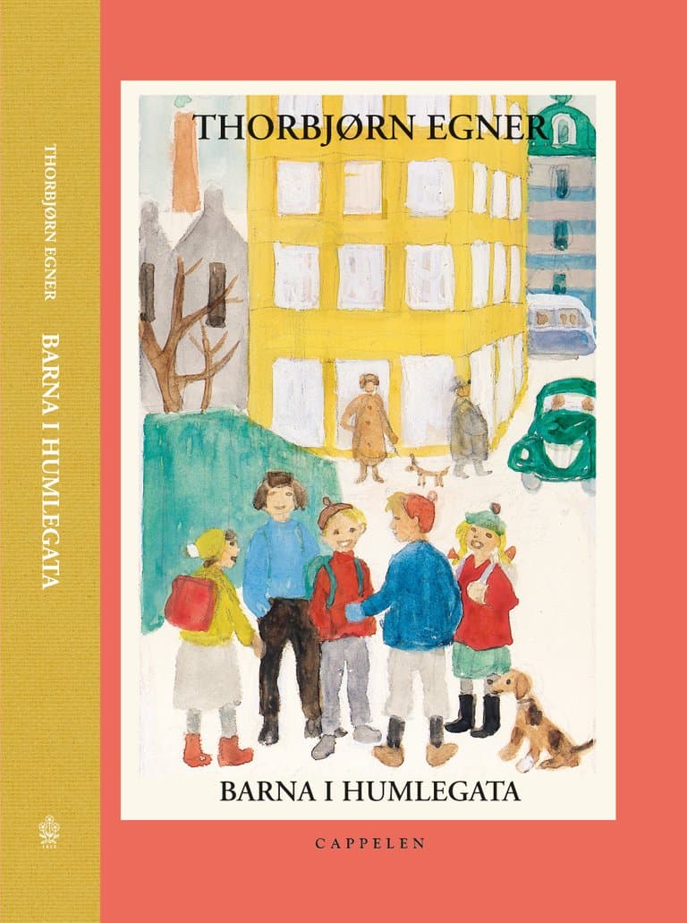 Omslag Barna i humlegata av Thorbjørn Egner (Innbundet)
