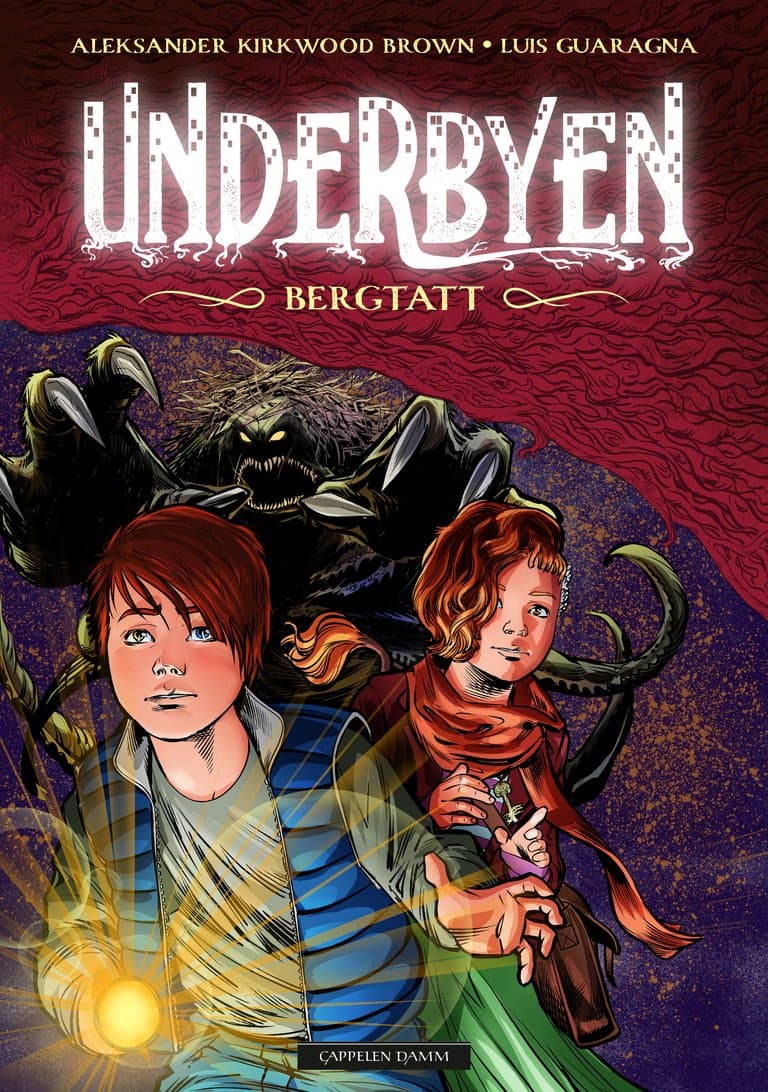 Omslag Underbyen: Bergtatt av Aleksander Kirkwood Brown (Innbundet)