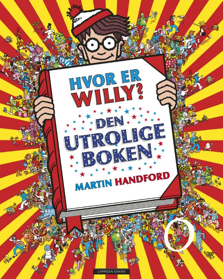 Omslag Hvor er Willy? Den utrolige boken av Martin Handford (Innbundet)