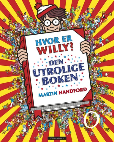 Omslag av "Hvor er Willy? Den utrolige boken"