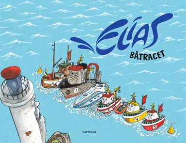 Omslag av "Elias - Båtracet"