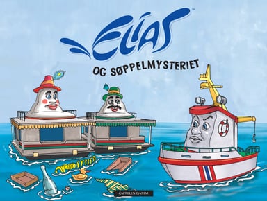 Omslag av "Elias og søppelmysteriet"